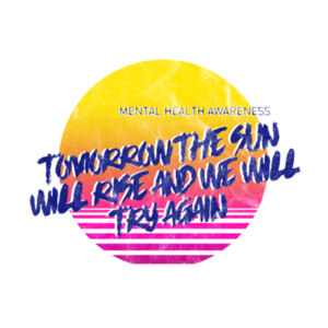 Sun Will Rise Mens Singlet Design