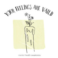 Valid Feelings Mens Singlet Design